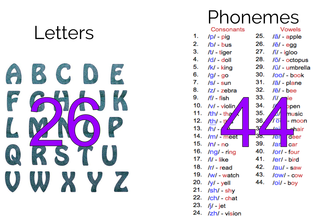 Ever Heard That In 26 English Letters There Are 44 Phonemes